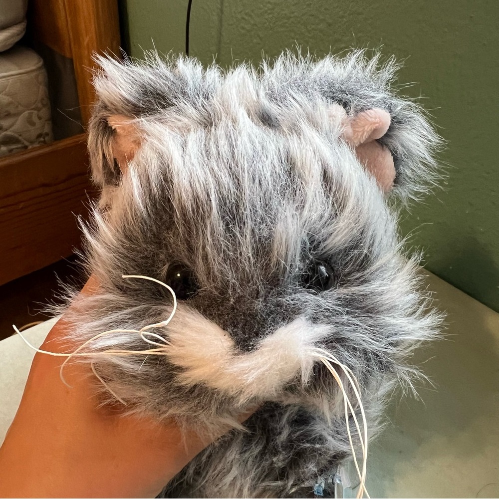 NEW Webkinz Angora Bunny Grey Stuffed Animal - Picture 6 of 6